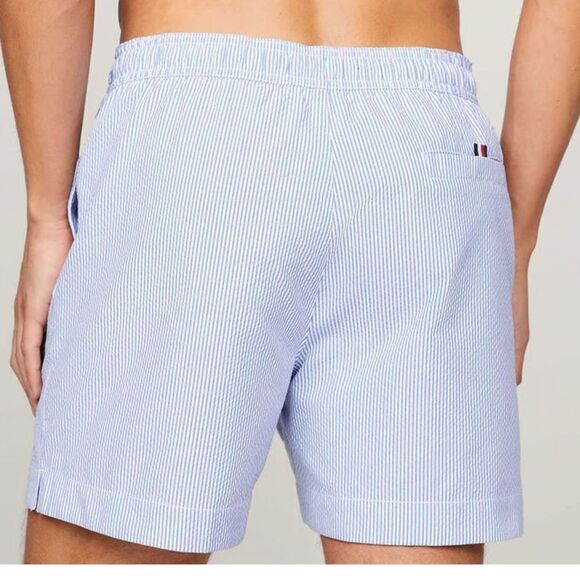 Tommy Hilfiger Men’s Original Ithaca blue white Swimsuit, size XXL, NWT - Picture 3 of 11